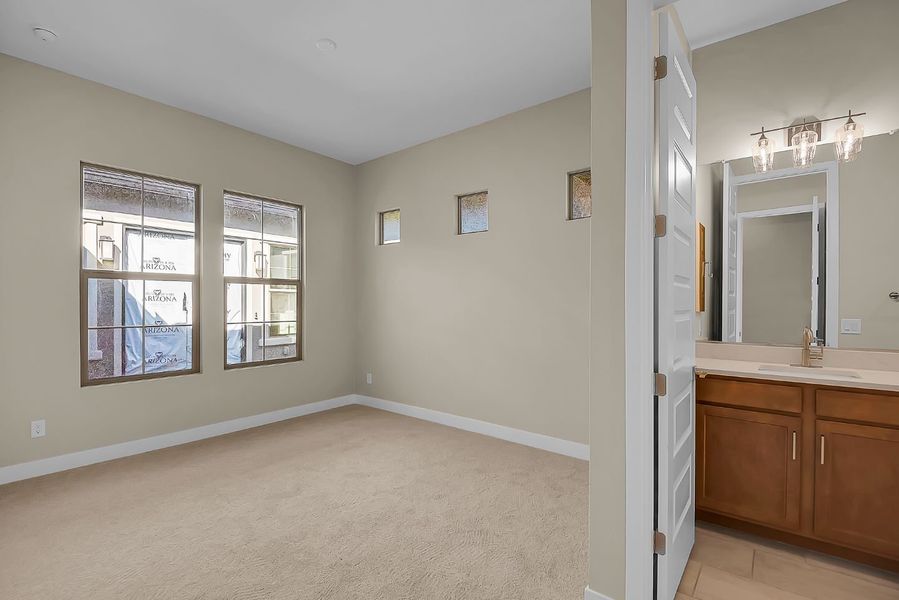 Spacious, unfurnished interior of a new home in Elegance at Eastmark, Mesa (Image 26).