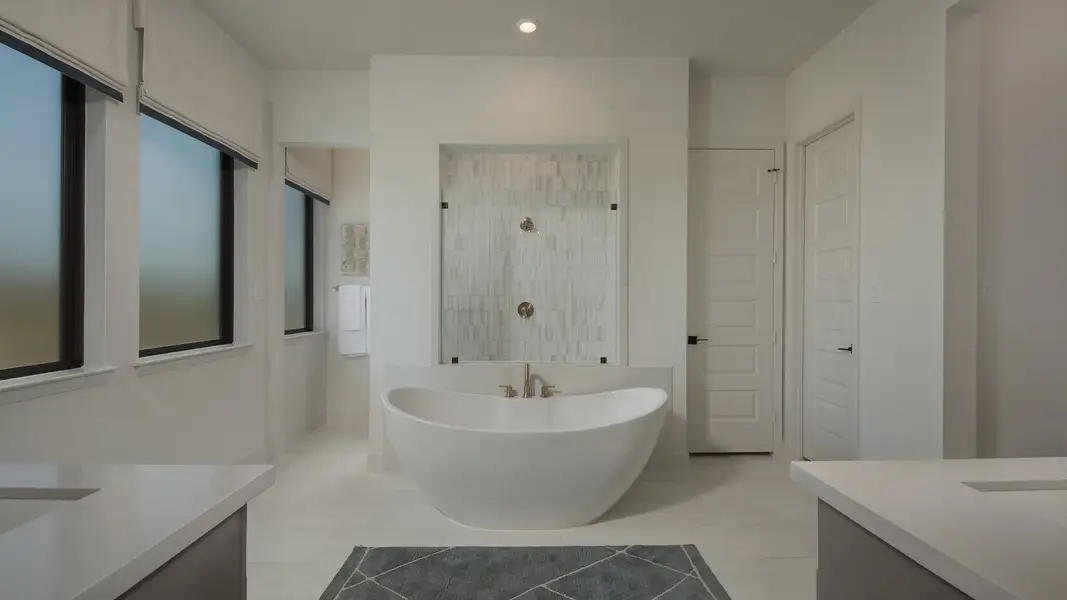 Representative furnished interior of a home built from the Design 3094W by Perry Homes in The Colony 60', Bastrop (Image 7). Representative furnished interior of a home built from the Design 3094W by Perry Homes in The Colony 60', Bastrop (Image 7).