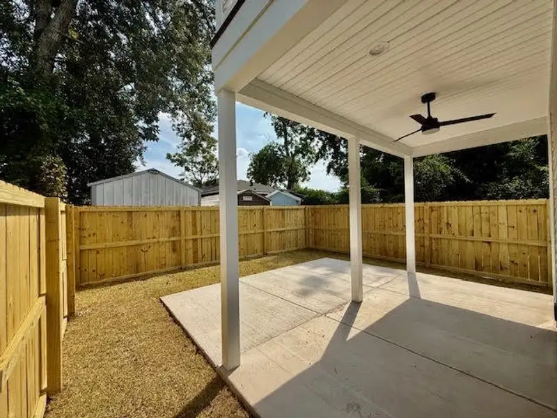 Exterior details and patio area of a home in , North Charleston (Image 19). Exterior details and patio area of a home in , North Charleston (Image 19).