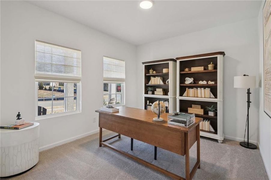 Furnished interior view inside a new home in , Locust Grove (Image 9).