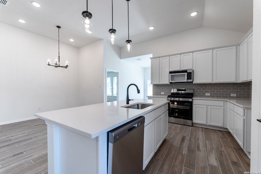 Furnished interior view inside a new home in Arcadia Ridge, San Antonio (Image 4).