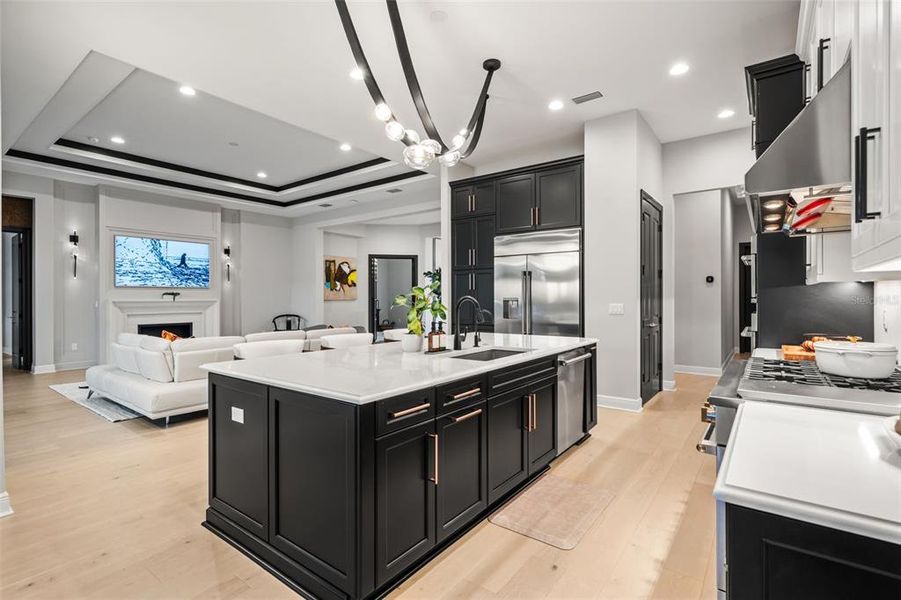 Furnished interior view inside a new home in , Sarasota (Image 50).