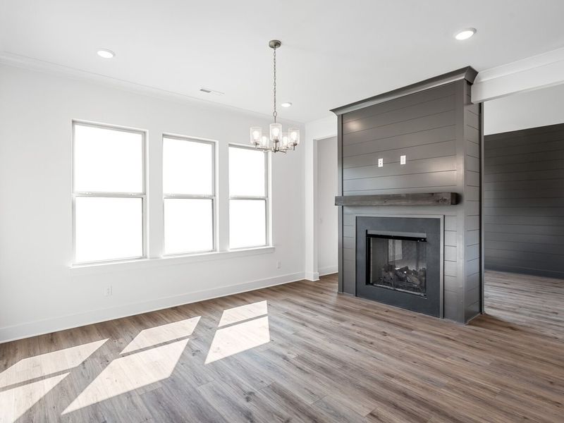 Spacious, unfurnished interior of a new home in Shelton Square, Murfreesboro (Image 48).