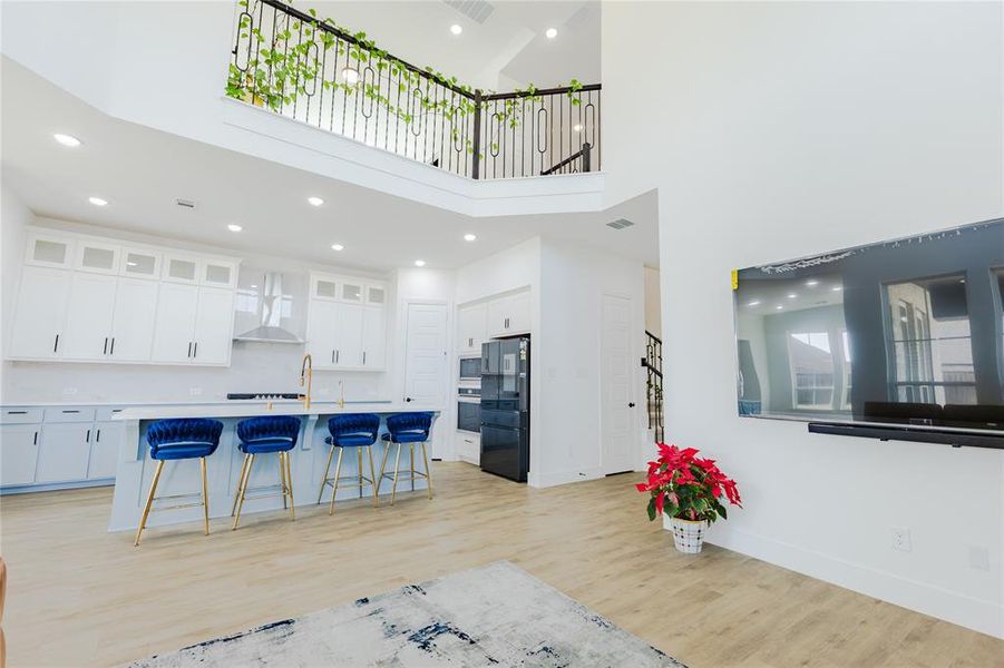 Furnished interior view inside a new home in , Aubrey (Image 16).