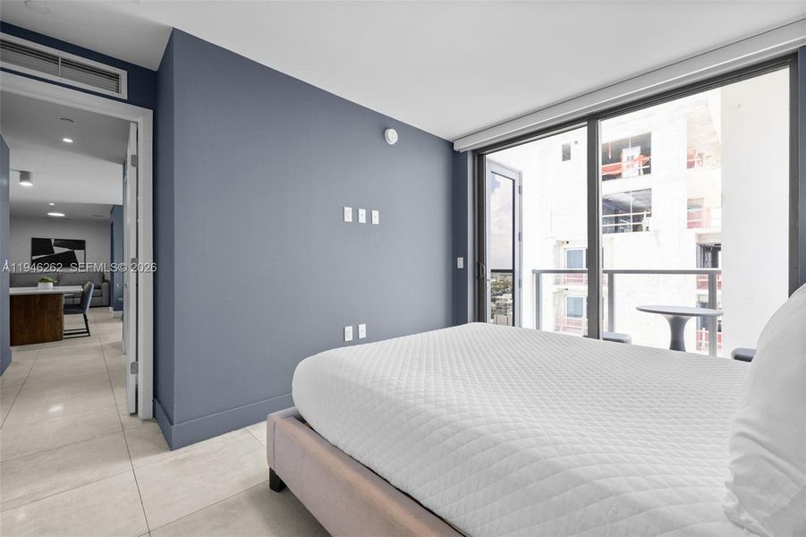 Furnished interior view inside a new home in , Miami (Image 18).