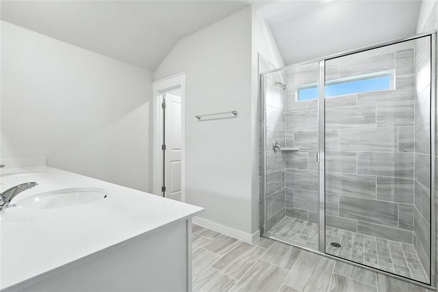 Furnished interior view inside a new home in Simpson Crossing, McKinney (Image 15).