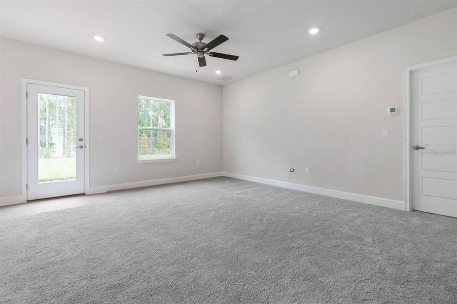 Spacious, unfurnished interior of a new home in Palm Coast, Palm Coast (Image 15). Spacious, unfurnished interior of a new home in Palm Coast, Palm Coast (Image 15).