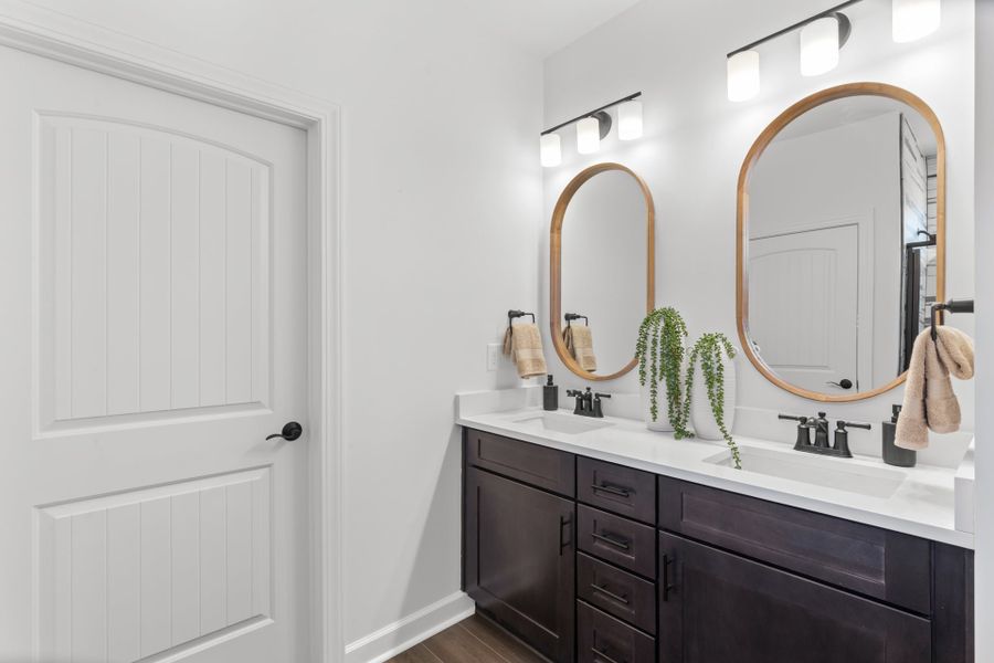 Representative furnished interior of a home built from the The Redbud by Chesapeake Homes in Coastal Club of the Carolinas, Calabash (Image 51).