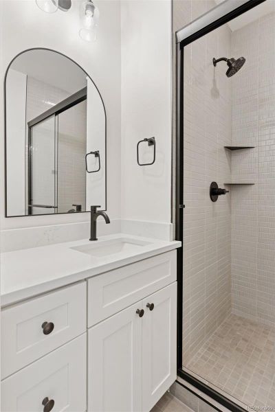 Furnished interior view inside a new home in , Denver (Image 5).