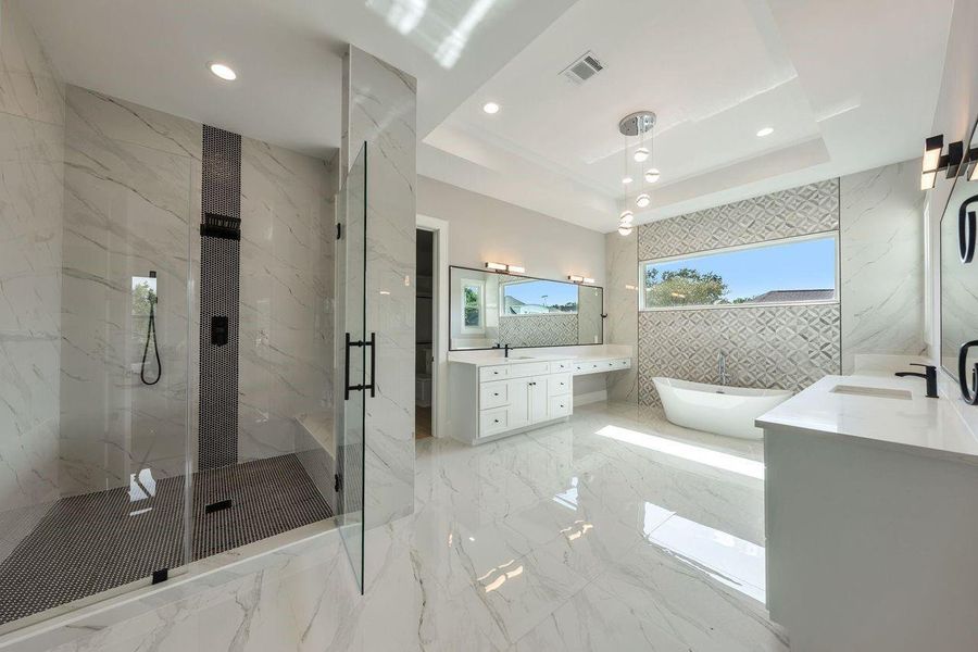 Furnished interior view inside a new home in , Houston (Image 5).