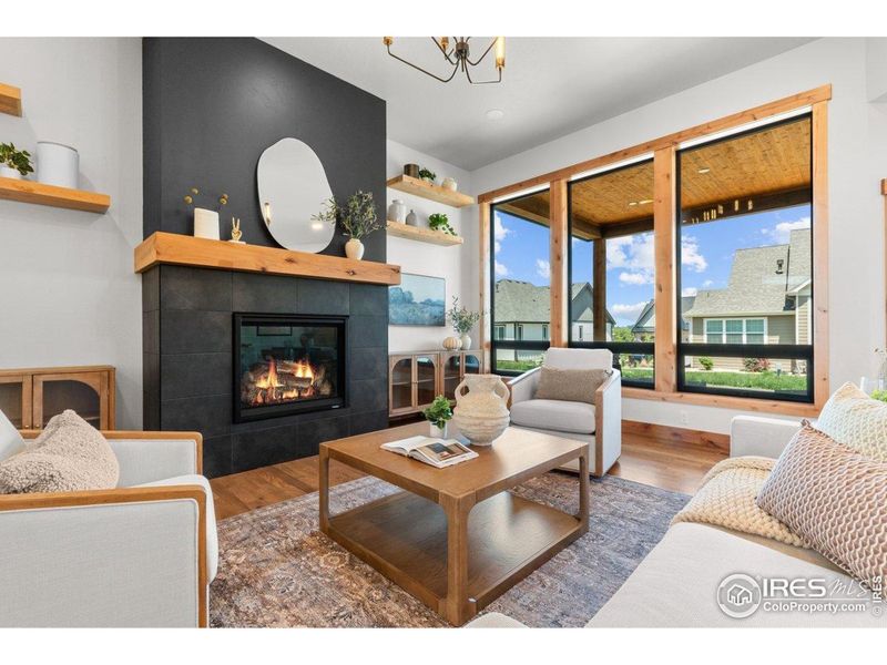 Furnished interior view inside a new home in , Berthoud (Image 5).