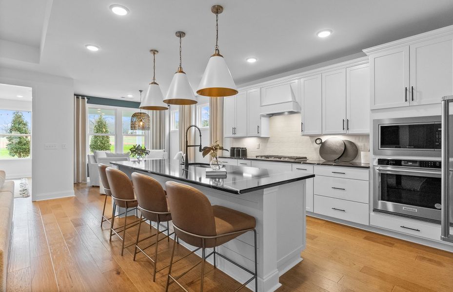 Representative furnished interior of a home built from the Prestige by John Wieland in Treymor, Mount Juliet (Image 4).