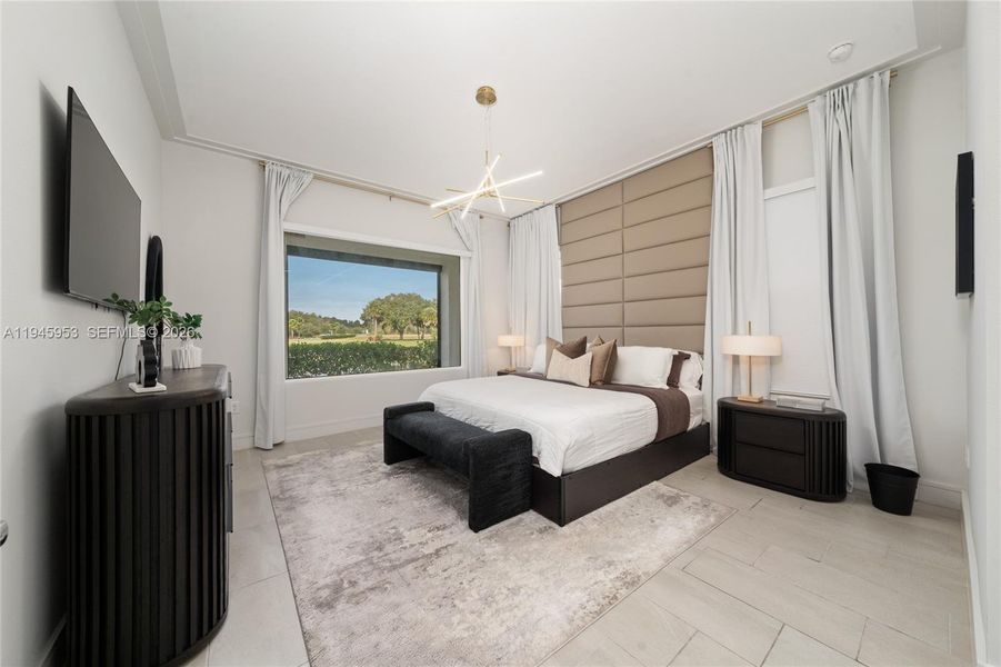 Furnished interior view inside a new home in , Davenport (Image 24).