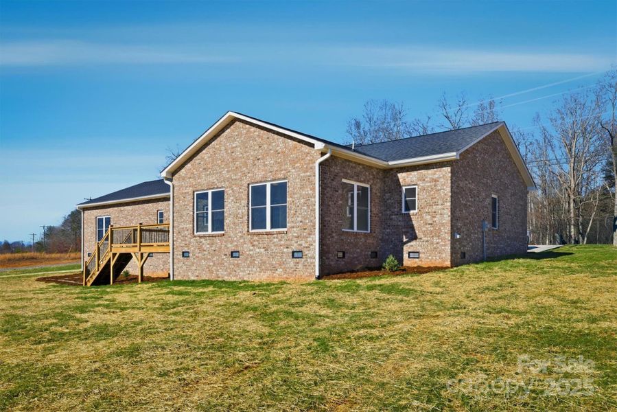 Exterior details and patio area of a home in , Morganton (Image 20).