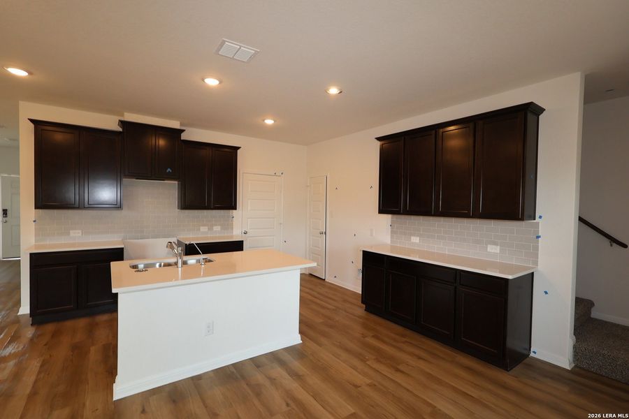 Furnished interior view inside a new home in Verano Farms, Von Ormy (Image 14).
