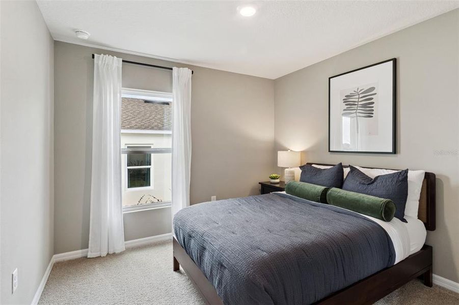 Furnished interior view inside a new home in Willowbrook South, Winter Haven (Image 29). Furnished interior view inside a new home in Willowbrook South, Winter Haven (Image 29).