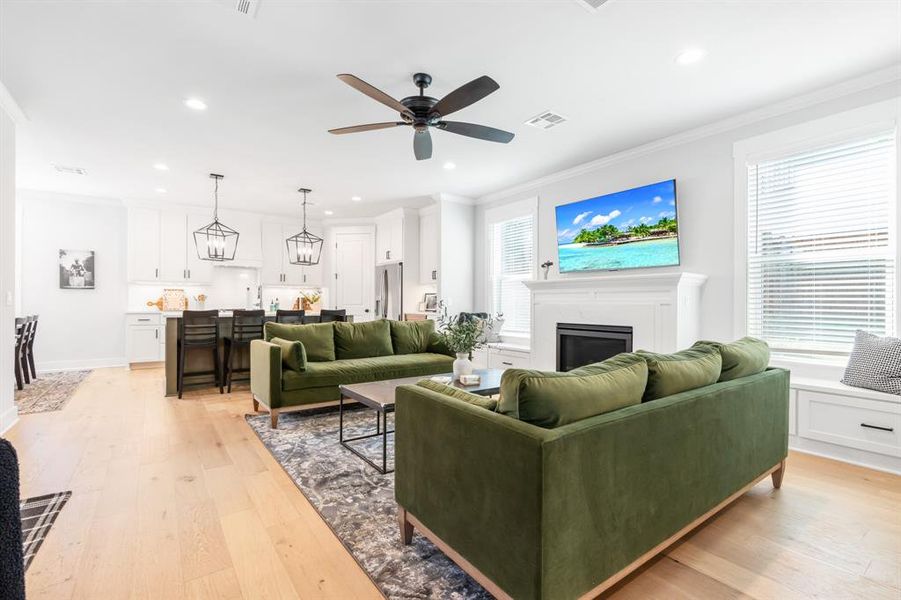 Furnished interior view inside a new home in , Waco (Image 6).