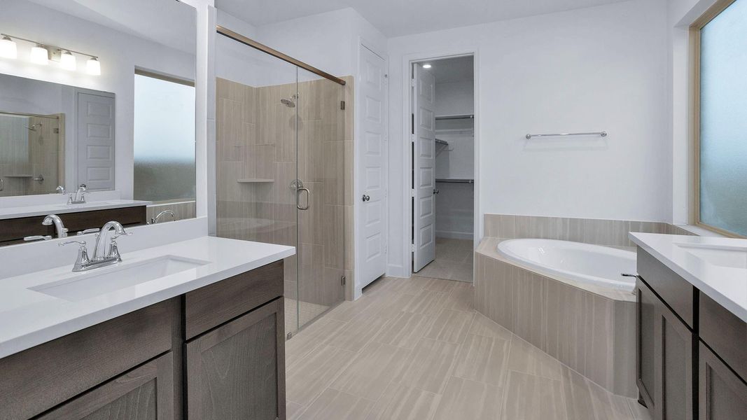 Furnished interior view inside a new home in The Grand Prairie, Hockley (Image 5).