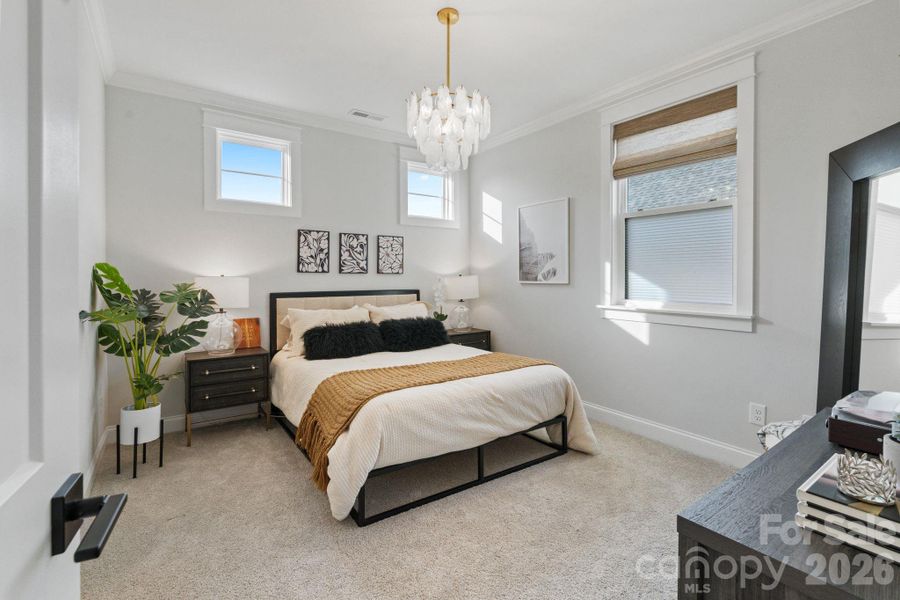 Furnished interior view inside a new home in Amara Chase, Huntersville (Image 42).