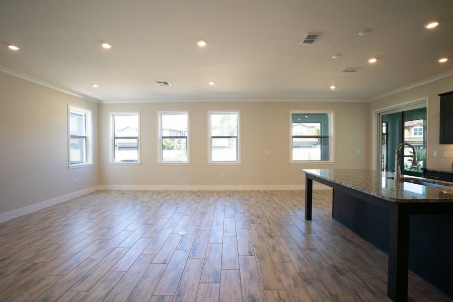 Representative unfurnished interior of a home built from the Orion by Maronda Homes in The Vue, Satellite Beach (Image 15).