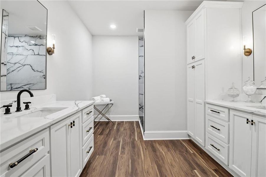 Furnished interior view inside a new home in , Acworth (Image 9).