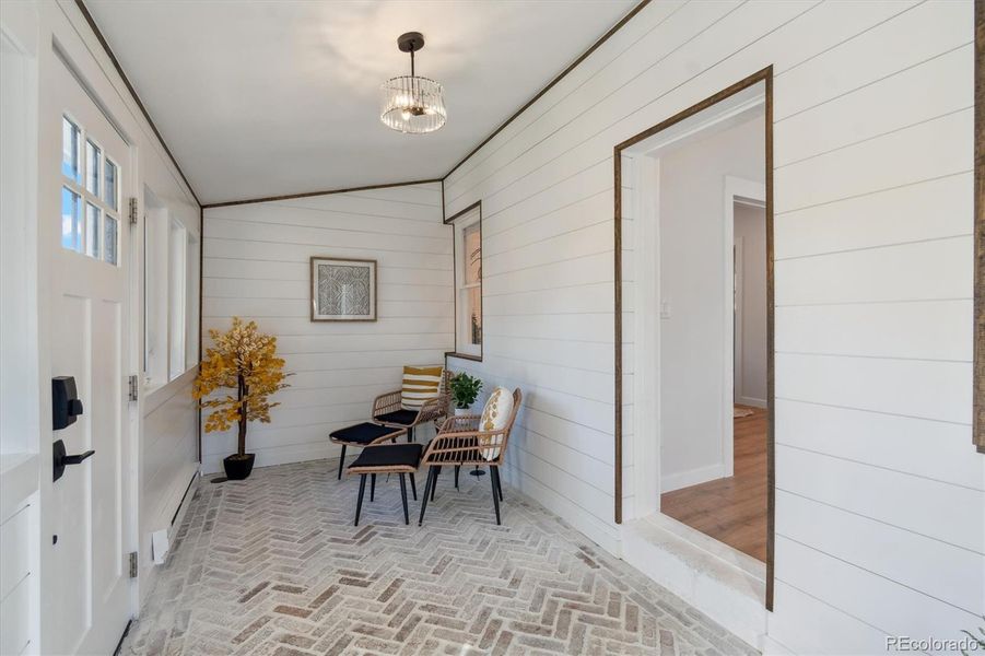 Furnished interior view inside a new home in , Denver (Image 17). Furnished interior view inside a new home in , Denver (Image 17).