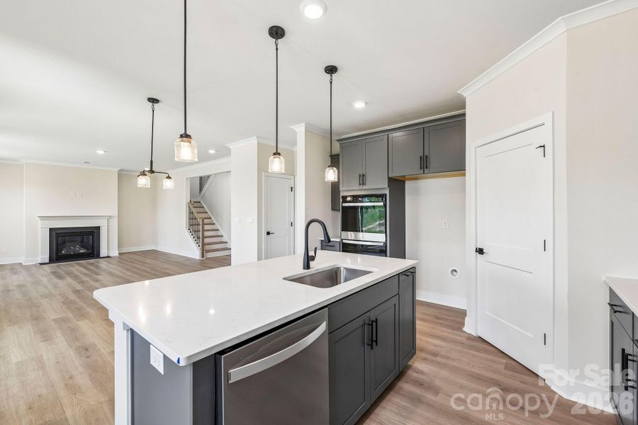 Furnished interior view inside a new home in Westport, York (Image 6).