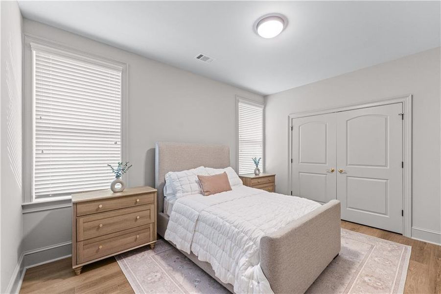 Furnished interior view inside a new home in , Atlanta (Image 34).