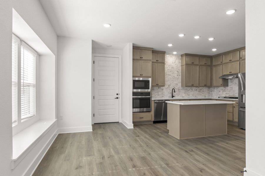 Furnished interior view inside a new home in Easton Park, Austin (Image 11).