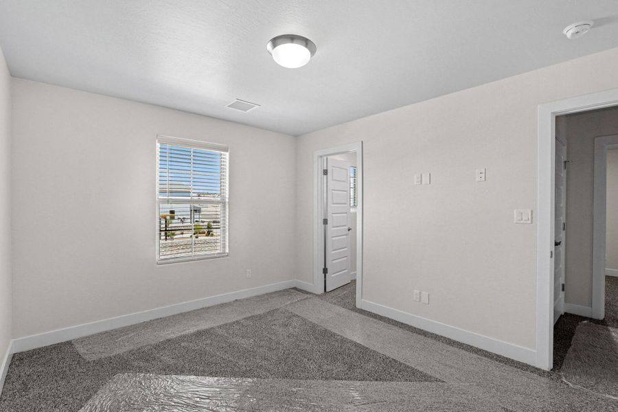 Spacious, unfurnished interior of a new home in The View at Desert Springs | Thoughtful Collection, El Paso (Image 20). Spacious, unfurnished interior of a new home in The View at Desert Springs | Thoughtful Collection, El Paso (Image 20).