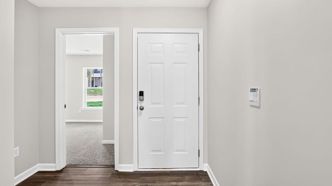 Spacious, unfurnished interior of a new home in Harper Ridge, Roebuck (Image 16). Spacious, unfurnished interior of a new home in Harper Ridge, Roebuck (Image 16).