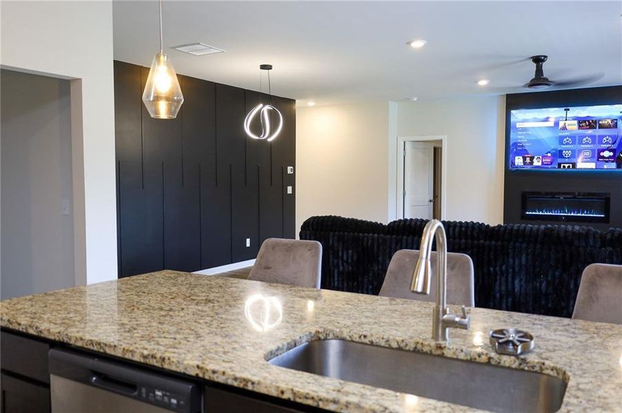Furnished interior view inside a new home in , McDonough (Image 35).