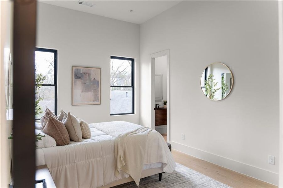 Furnished interior view inside a new home in , Atlanta (Image 67).