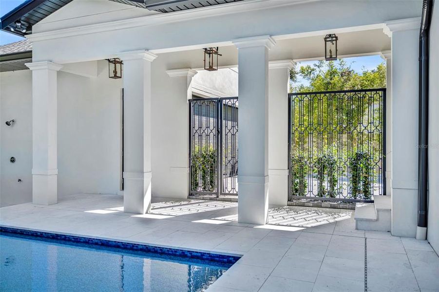 Exterior details and patio area of a home in , Winter Park (Image 40).