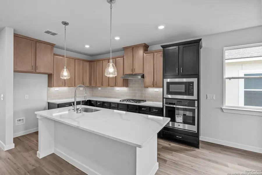 Furnished interior view inside a new home in August Fields, New Braunfels (Image 6). Furnished interior view inside a new home in August Fields, New Braunfels (Image 6).