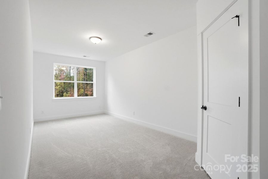 Bedroom in basement