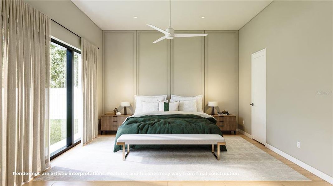 Furnished interior view inside a new home in , Winter Park (Image 9).