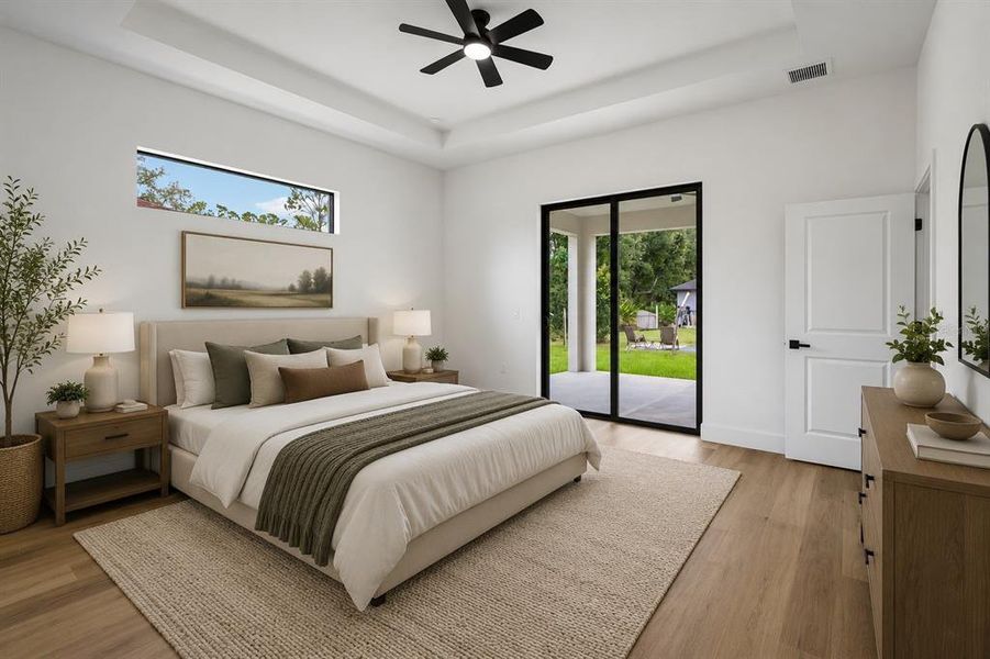Furnished interior view inside a new home in , North Port (Image 7).