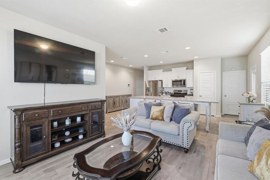 Furnished interior view inside a new home in , Fort Worth (Image 23). Furnished interior view inside a new home in , Fort Worth (Image 23).