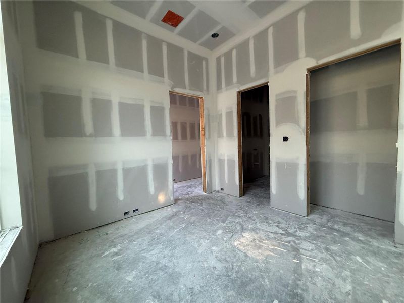 First floor large office with attached full bathroom can serve as a bedroom if desired.
