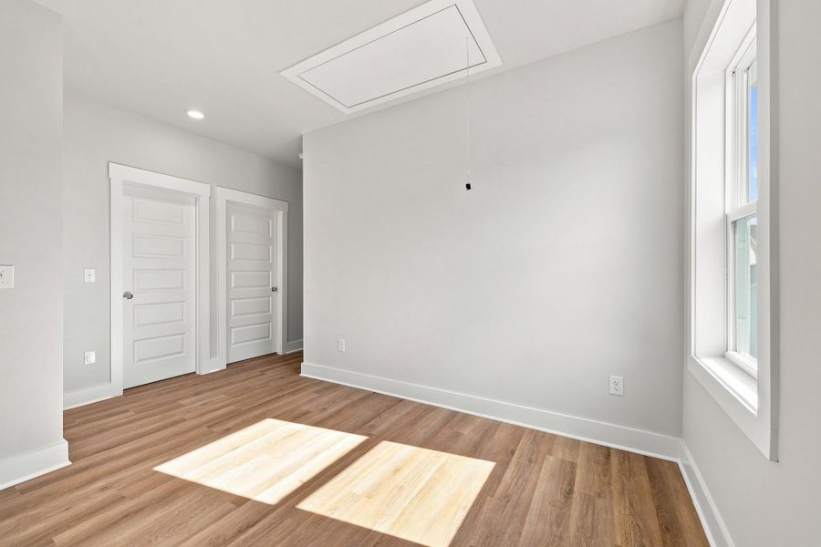 Spacious, unfurnished interior of a new home in Wendell Falls, Wendell (Image 23).