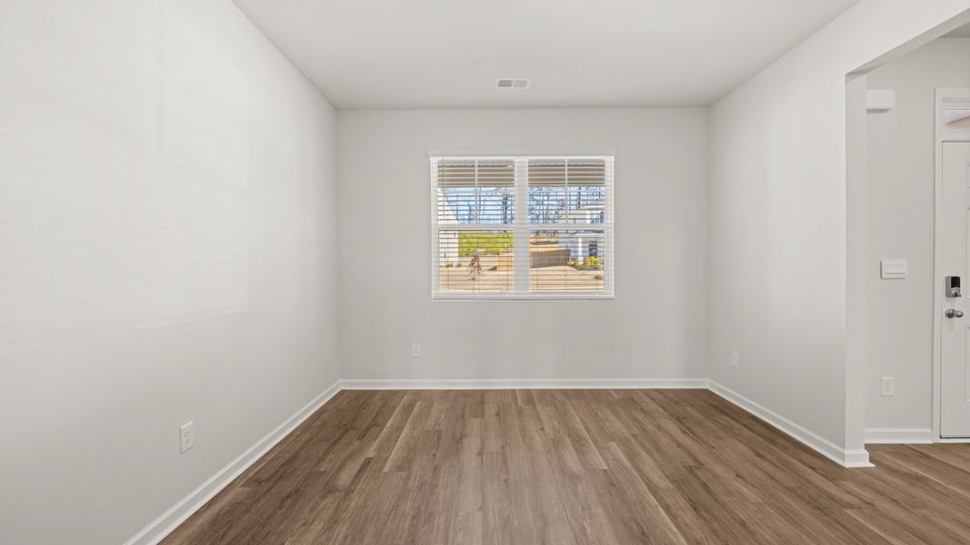 Representative unfurnished interior of a home built from the Halton by D.R. Horton in Southwind Village, Evans (Image 14).