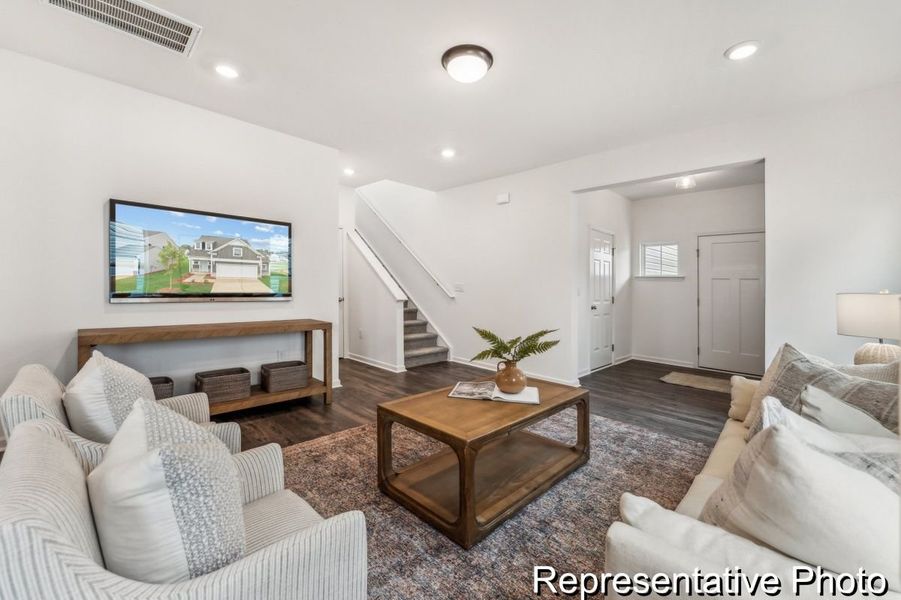 Furnished interior view inside a new home in Edgewater - Cottage Greens, Lancaster (Image 7).
