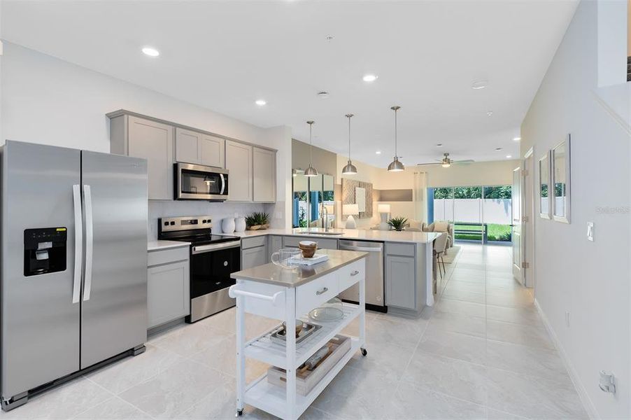 Furnished interior view inside a new home in Skylar Crest, Sanford (Image 7).