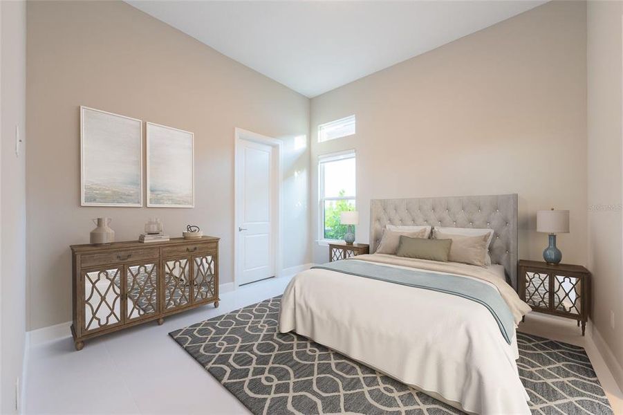 Furnished interior view inside a new home in , Sarasota (Image 53). Furnished interior view inside a new home in , Sarasota (Image 53).