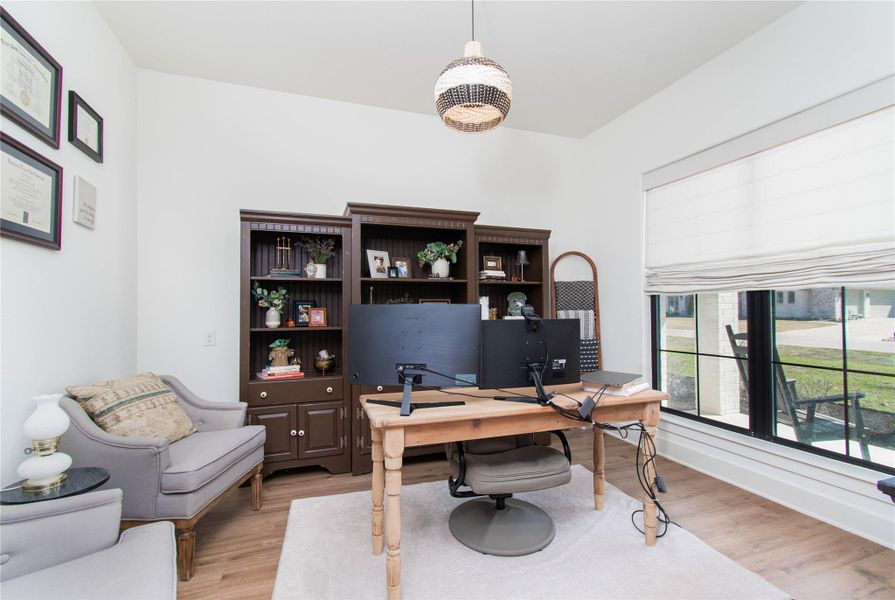 Furnished interior view inside a new home in , Belton (Image 25). Furnished interior view inside a new home in , Belton (Image 25).