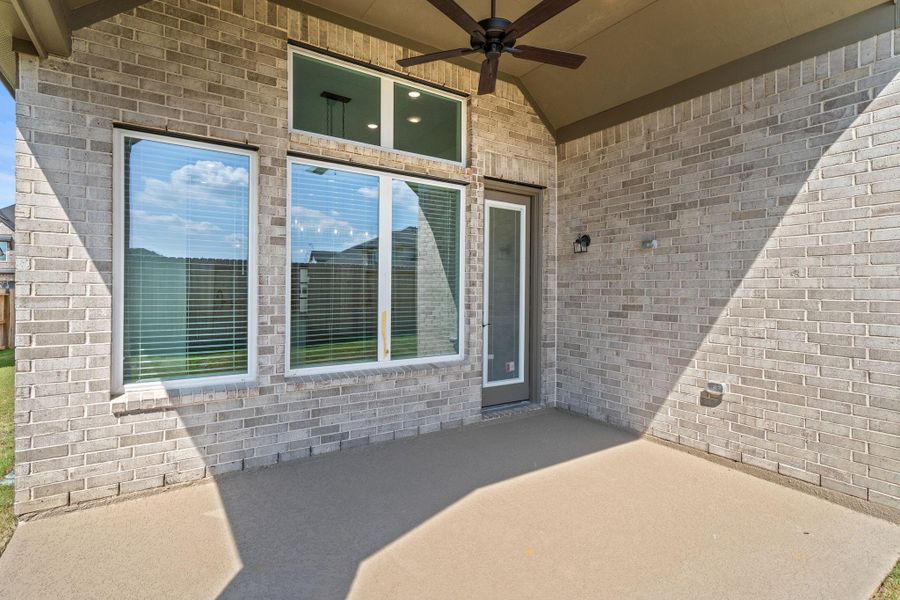Exterior details and patio area of a home in Jubilee, Hockley (Image 3). Exterior details and patio area of a home in Jubilee, Hockley (Image 3).