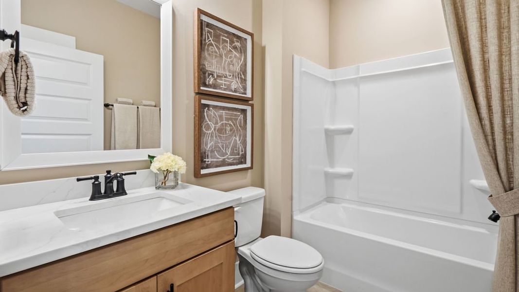 Representative furnished interior of a home built from the Mystique by Pulte Homes in Oakleaf Chase, Blythewood (Image 9).
