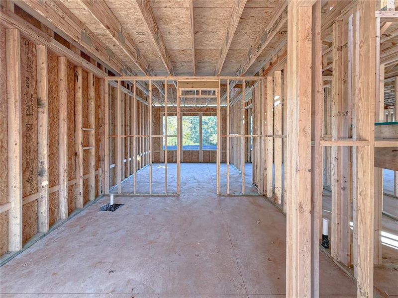 In-progress construction of a new home in Ashbury Commons, Powder Springs, GA (Image 40).