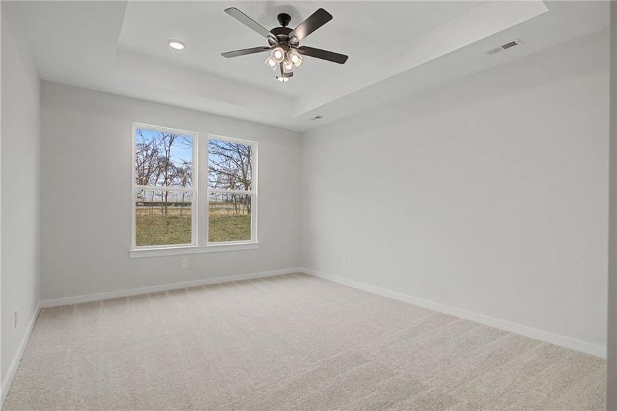 Spacious, unfurnished interior of a new home in The Park at Brighton, Locust Grove (Image 29).